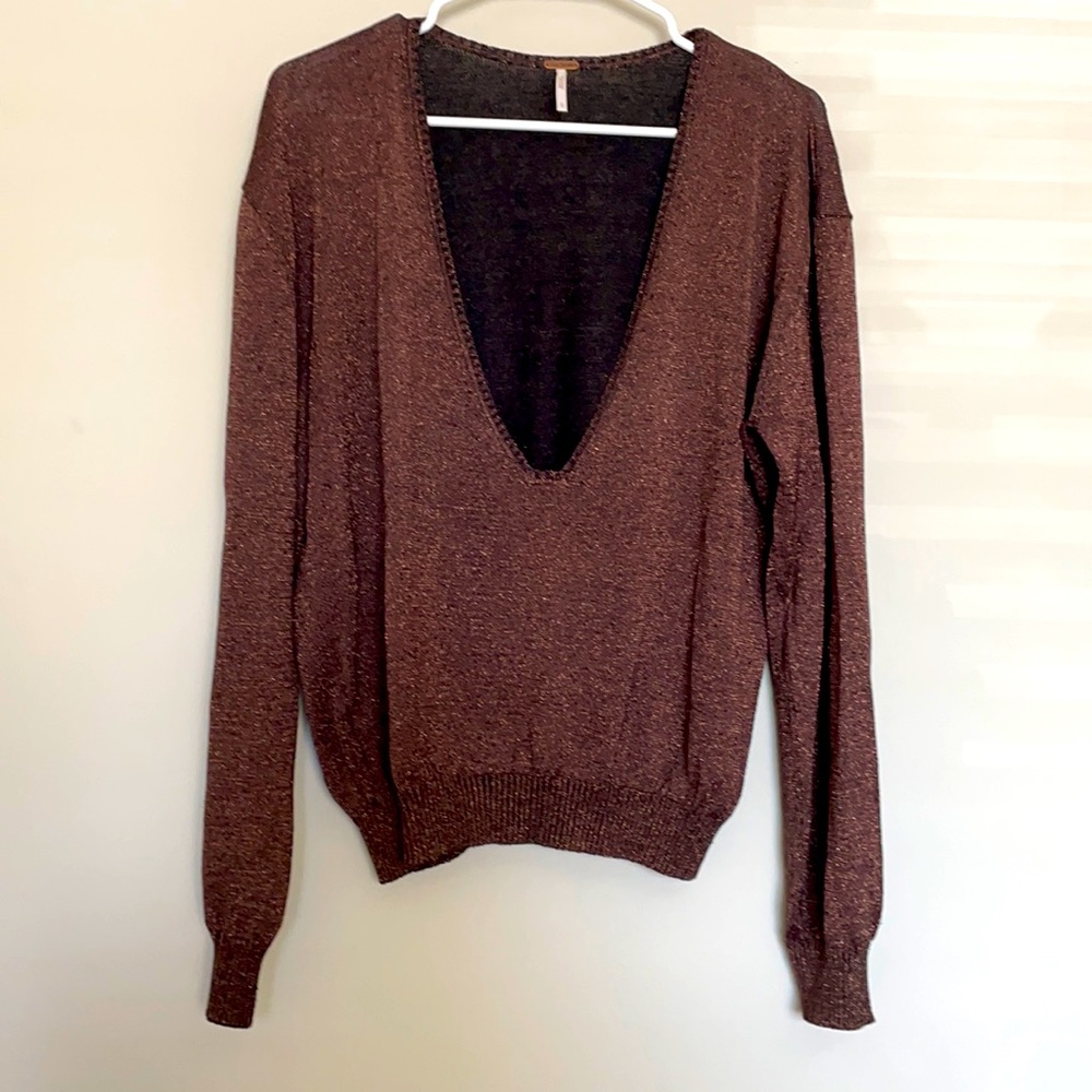 FREE PEOPLE Sparkle Sweater